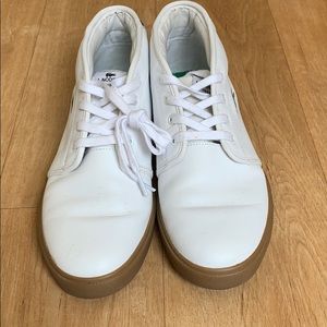 White Lacoste Men’s Sneakers size 8.5